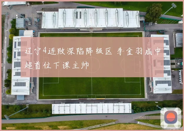 辽宁4连败深陷降级区 李金羽成中超首位下课主帅